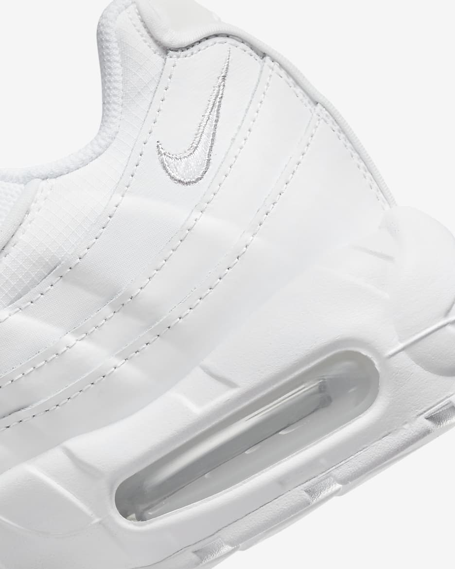 All white nike air maxs online